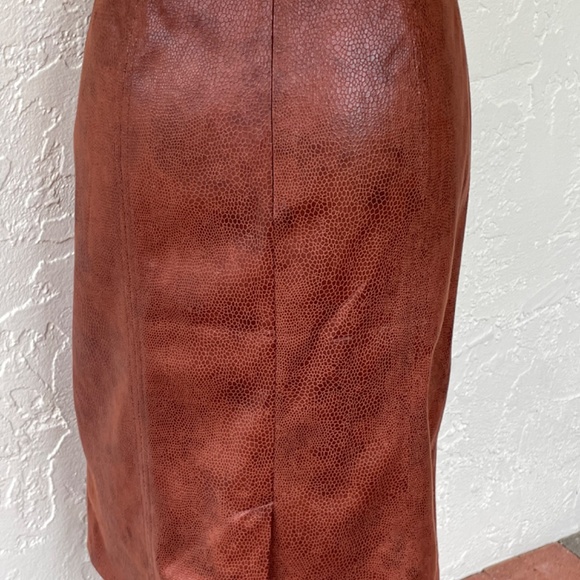 Chicos, faux brown leather, reptile pattern, size 0.5 - Picture 9 of 11